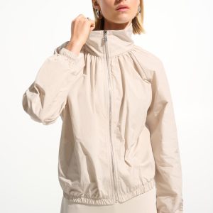 Joseph Ribkoff Cocoon Outdoor Jacket Funnel Collar