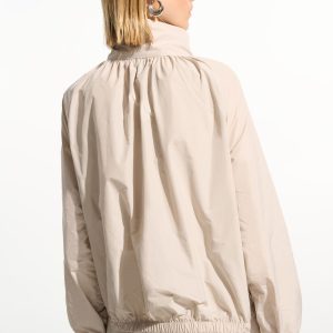 Joseph Ribkoff Cocoon Outdoor Jacket Funnel Collar