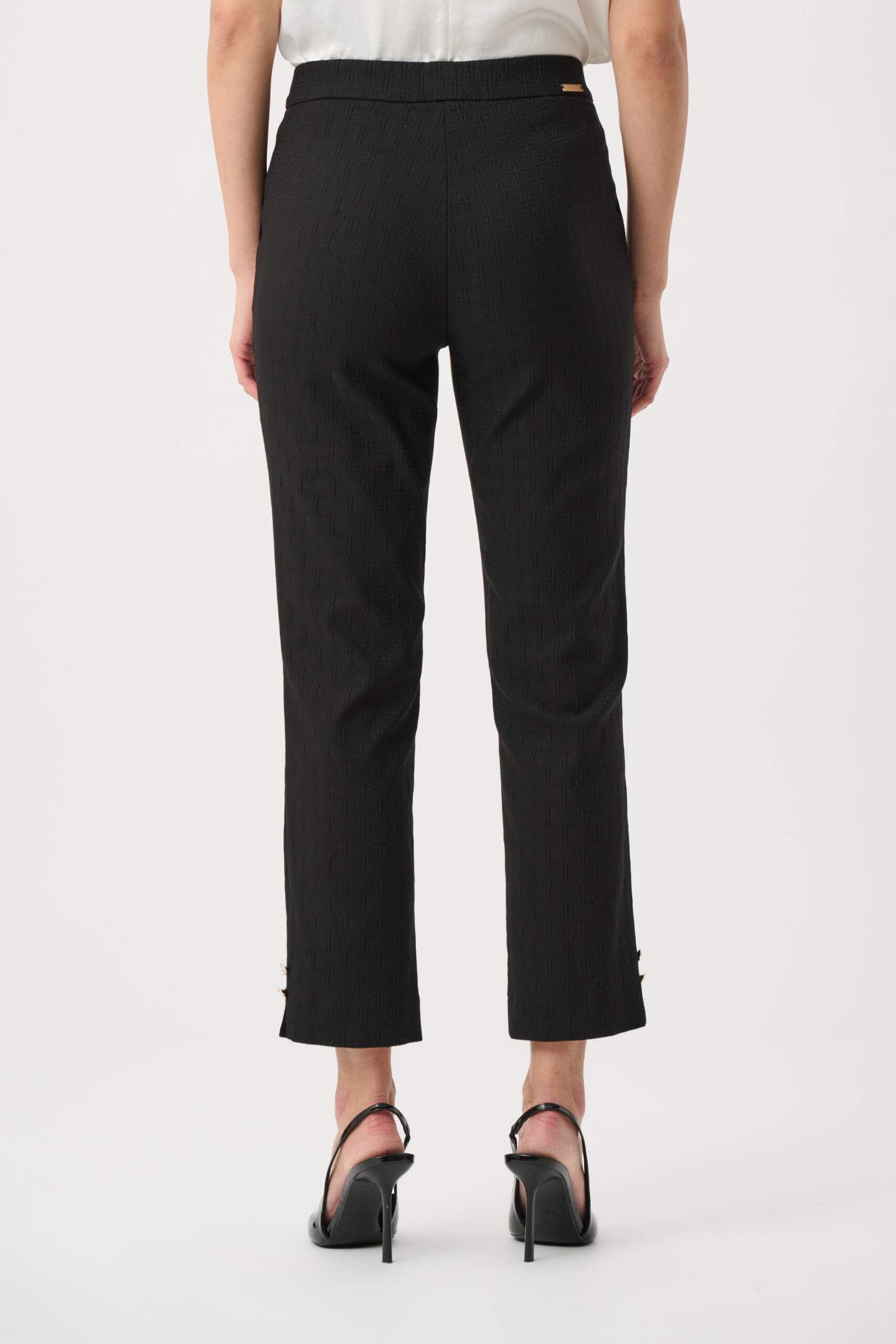 Joseph Ribkoff Jacquard Slim Fit Pull-On Pants