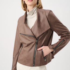 Joseph Ribkoff Foiled Knit Fitted Jacket