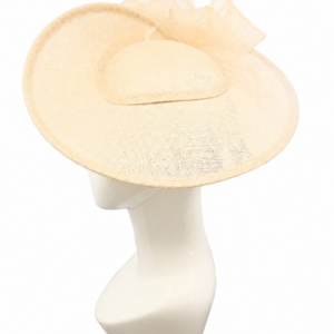 Failsworth Praline Sinamay Disc on Headband