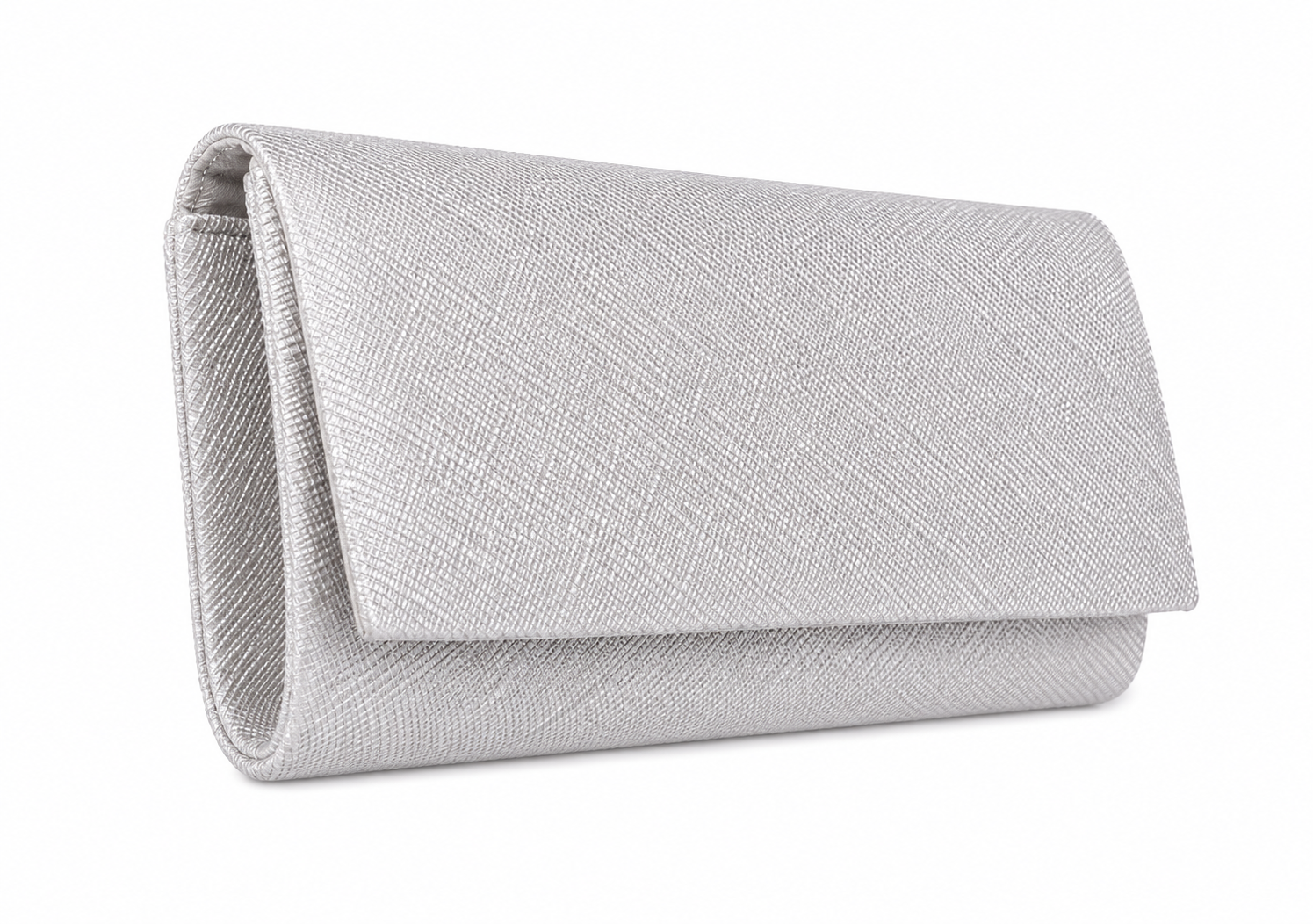 Failsworth Sinamay Clutch in Silver