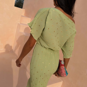 Never Fully Dressed Pistachio Tilly Dress