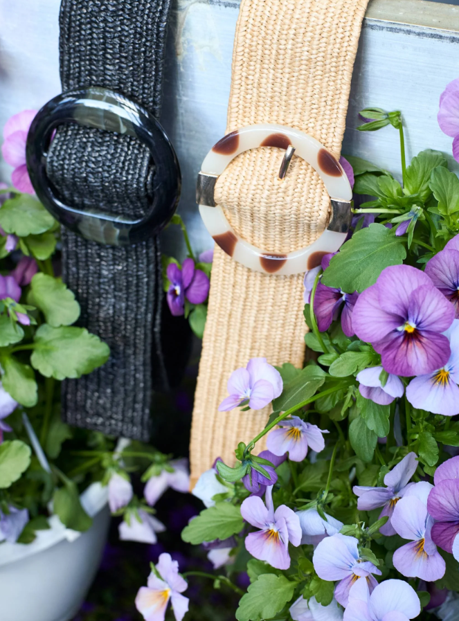 Black Colour Dalma Belt - Natural