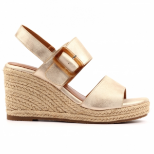LUNAR ROCHESTER GOLD WEDGE SANDAL