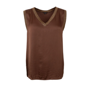 Black Colour Mabel Top - Espresso