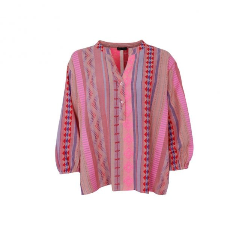Black Colour Hellas Shirt - Rose