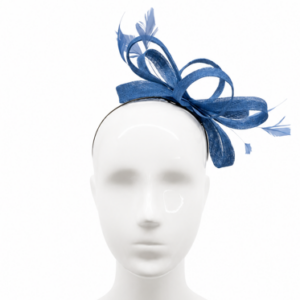 Failsworth Azure Structured Sinamay Fascinator headband