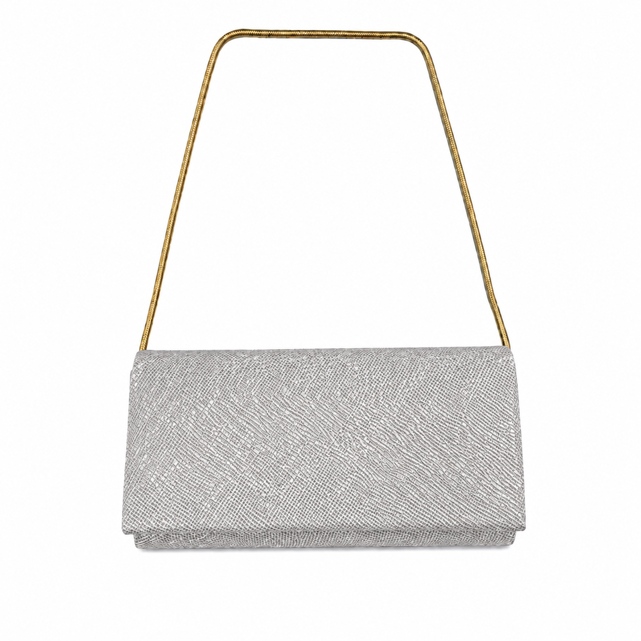 Failsworth Sinamay Clutch in Silver