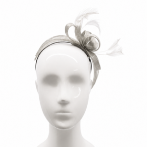 Failsworth Champagne Sinamay Fascinator headband