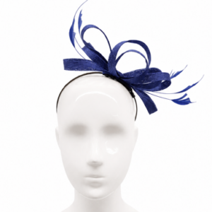 Failsworth Cobalt Structured Sinamay Fascinator headband