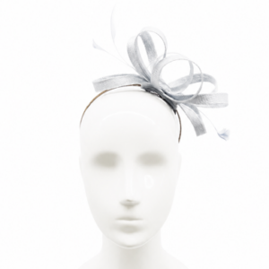 Failsworth Duck Egg Sculpted Sinamay Fascinator headband