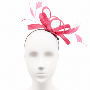 Failsworth Flamingo Sculpted Sinamay Fascinator headband