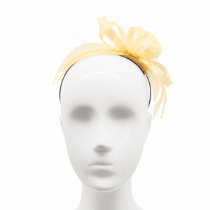 Failsworth Ivory Sinamay Fascinator Headband