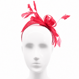 Failsworth Coral Sinamay Fascinator Headband
