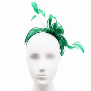 Failsworth Jade Sinamay Lizabella Fascinator Headband