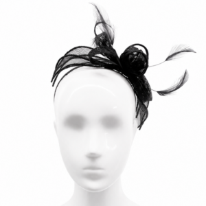 Failsworth Navy Sinamay Fascinator Headband