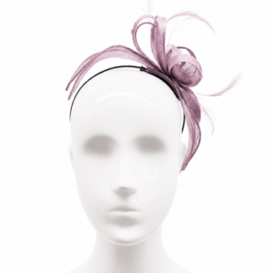 Failsworth Orchid Sinamay Fascinator headband