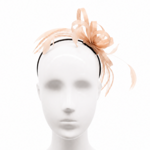 Failsworth Oyster Sinamay Fascinator Headband