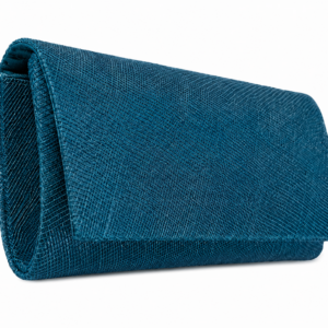 Failsworth Sinamay Clutch in Petrel