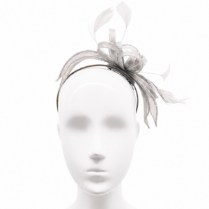 Failsworth Steel Sinamay Fascinator Headband