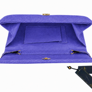 Failsworth Sinamay Clutch in Viola