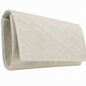Failsworth Sinamay Clutch in White