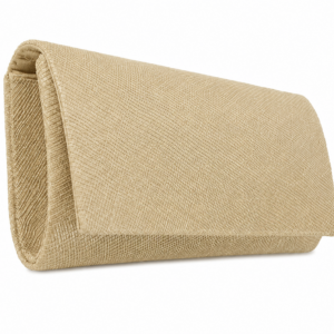 Failsworth Sinamay Clutch in White Gold