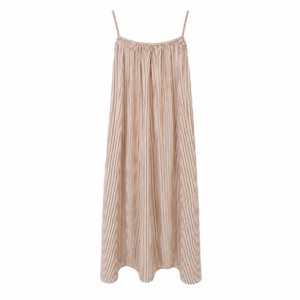 Black Colour Catherine Strap Dress -  Camel