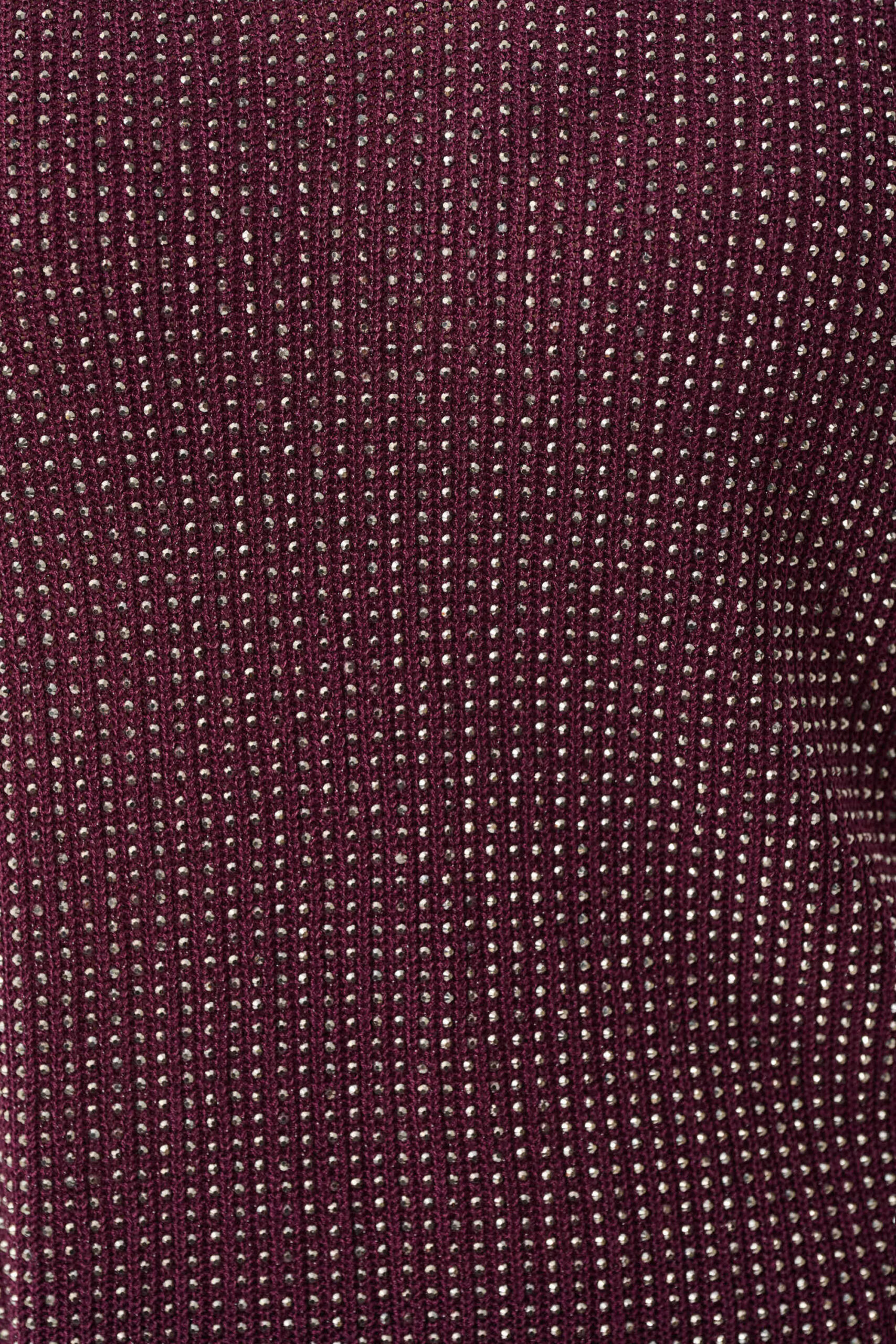 Joseph Ribkoff Metallic Knitted Camisole with Rhinestones