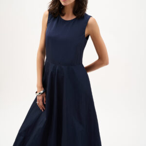 Joseph Ribkoff Woven Parachute A-Line Dress With Bubble Skirt