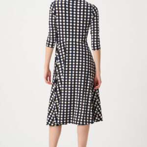 Joseph Ribkoff Printed Silky Knit Fit And Flare Dress