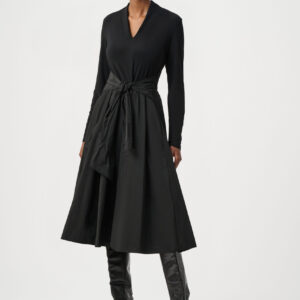 Joseph Ribkoff Silky Knit and Memory Fit and Flare Dress