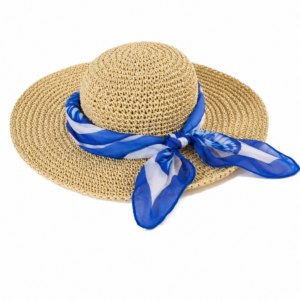 Lettuce Coastal Shell Print Woven Sun Hat