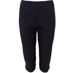 Black Colour Beate Capri Pants - Black