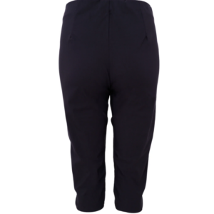 Black Colour Beate Capri Pants - Black