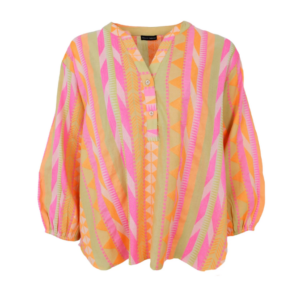 Black Colour Hellas Shirt - Orange