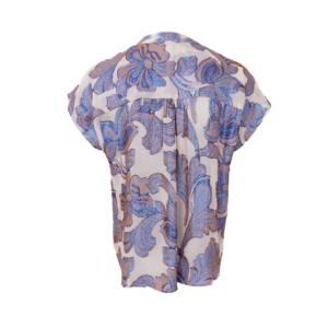 Black Colour Kenzie Blouse - Blue