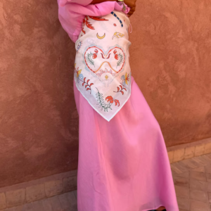 Never Fully Dressed Cream Bandana in Tigress Print