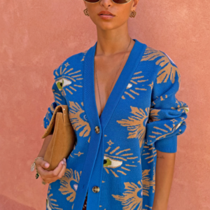 Never Fully Dressed Blue Eye Cardigan