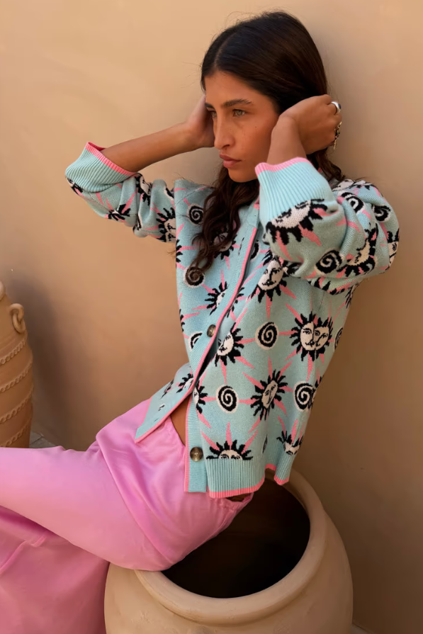 Never Fully Dressed Blue Sun Hollie Cardigan