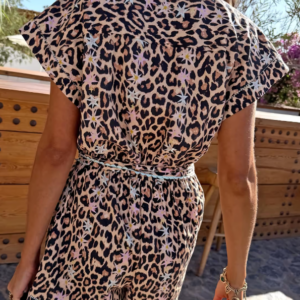Never Fully Dressed Leopard Print Playsuit