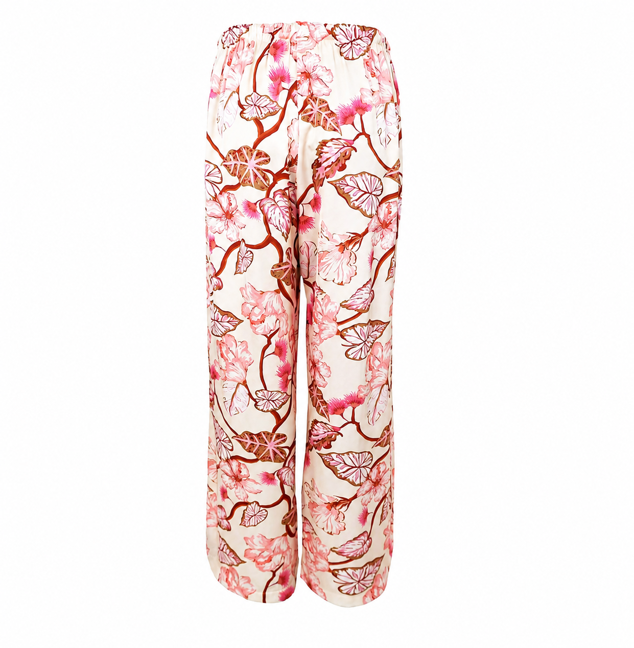 Black Colour Zelene Pant - Coral