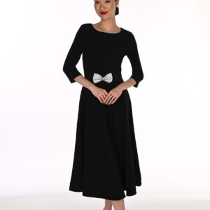 Frank Lyman Black Knit Dress