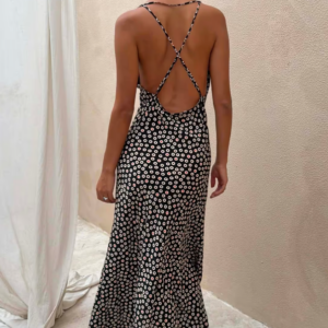 Never Fully Dressed Black Spot Boni Dress