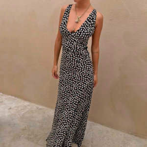 Never Fully Dressed Black Spot Boni Dress