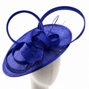 Boardmans Kathleen Cobalt Sinamay Fascinator